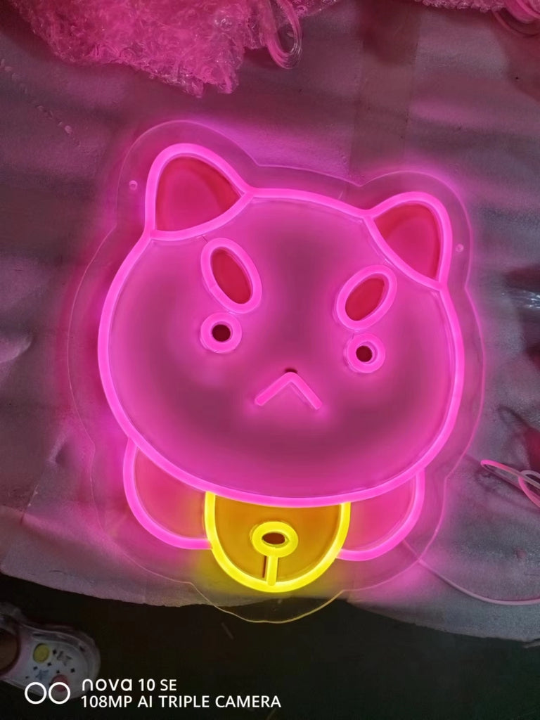 Neon character