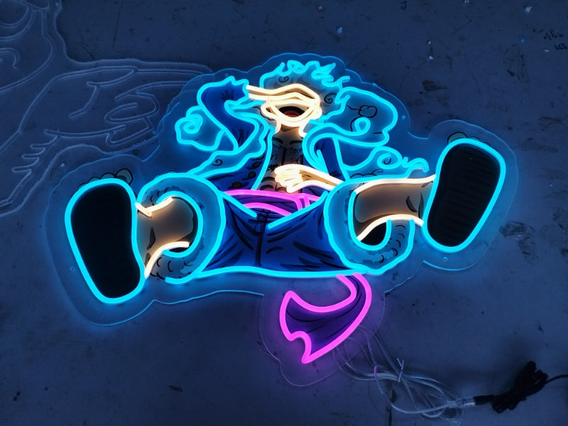 Neon character