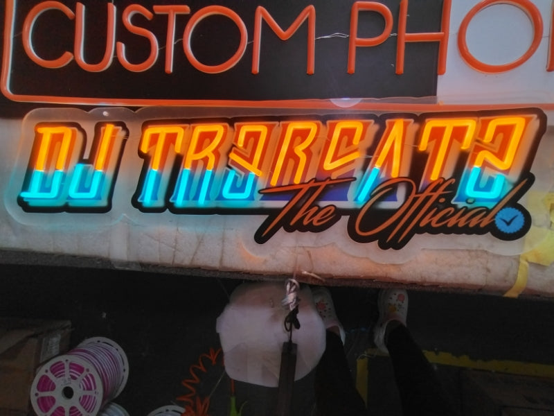 Neon character