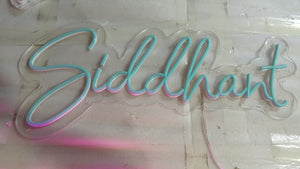 Neon character