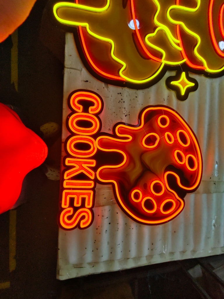 Neon character