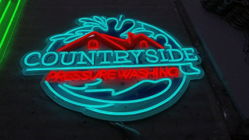 Neon character