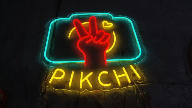 Neon character