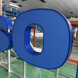 Stainless steel luminous characters