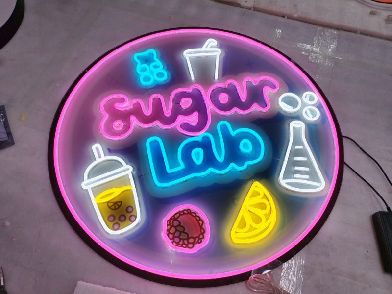 Neon character