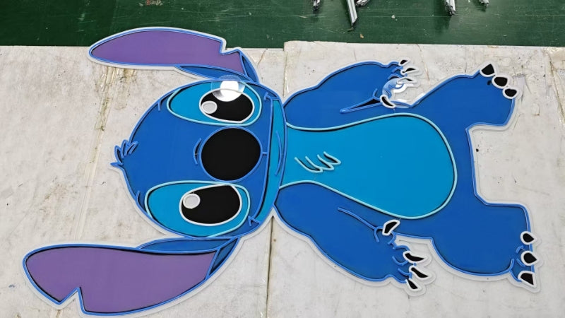 Neon character