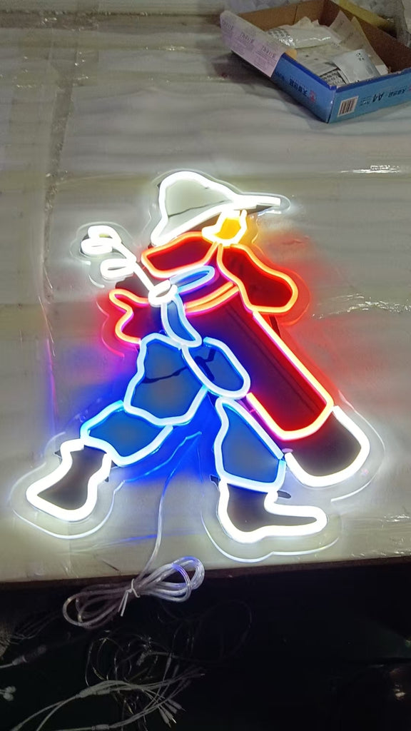 Neon character