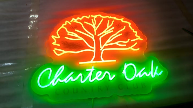 Neon character