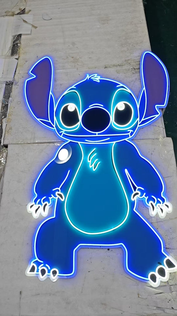 Neon character