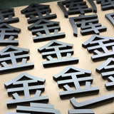 Acrylic letters