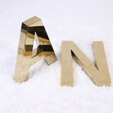 Metal flat characters