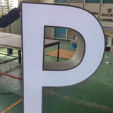 Stainless steel luminous characters