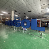 Stainless steel luminous characters