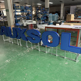 Stainless steel luminous characters