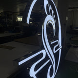 Stainless steel luminous characters